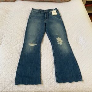 Mother light wash denim